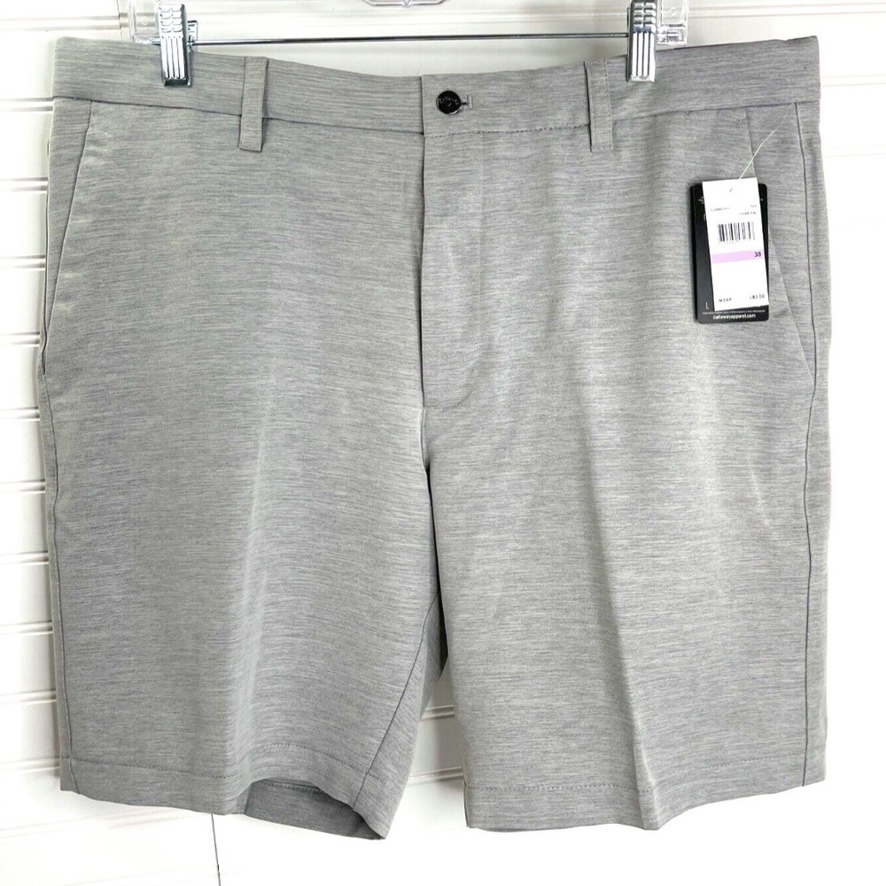NEW Callaway Opti-Dri Golf Shorts Stretch Fabric UPF 50 Mens Sz 38 Charcoal Gray